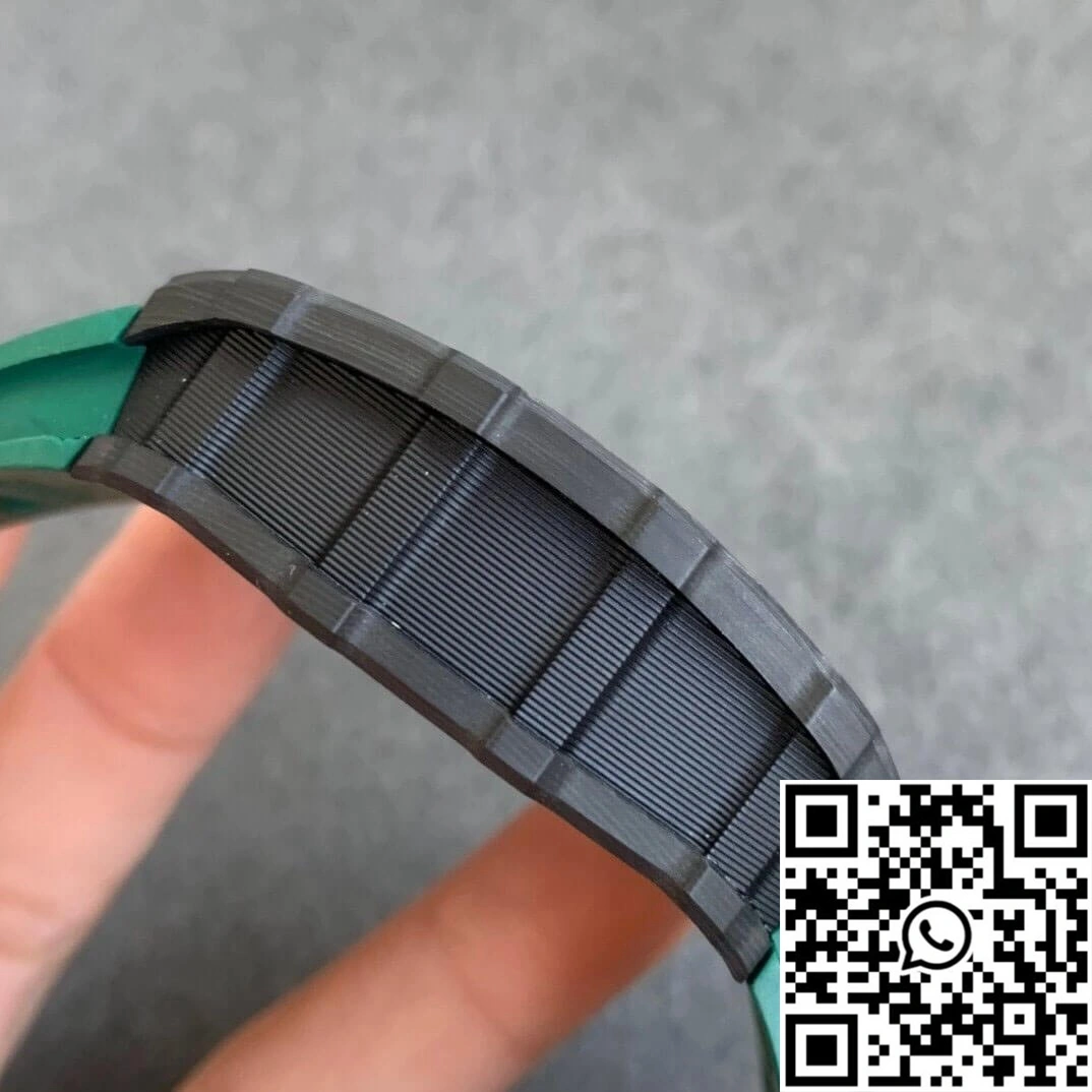 Richard Mille RM035-02 KV Factory V3 Carbon Fiber Green Strap Upgraded 2494