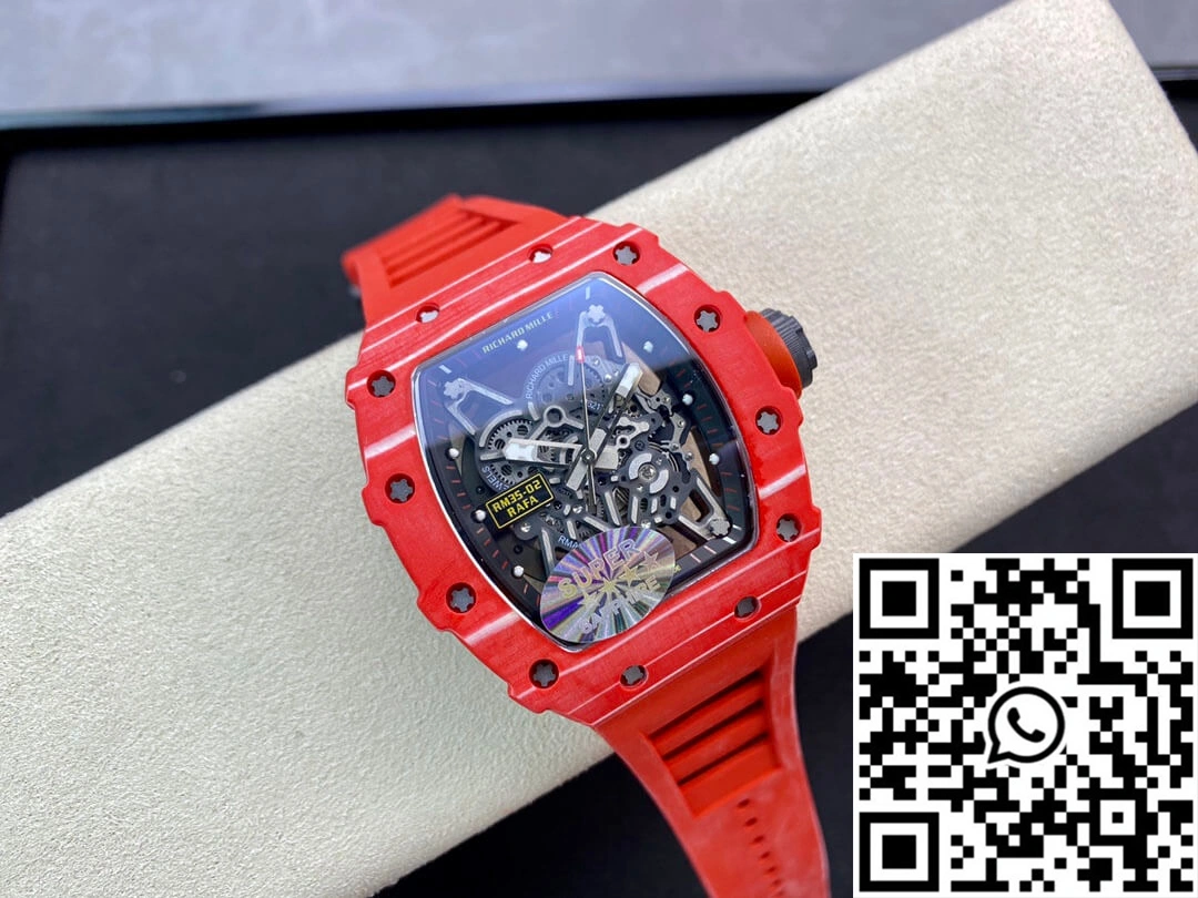 Richard Mille RM035-02 RM Factory Red Carbon Fiber Case Effortless 2375
