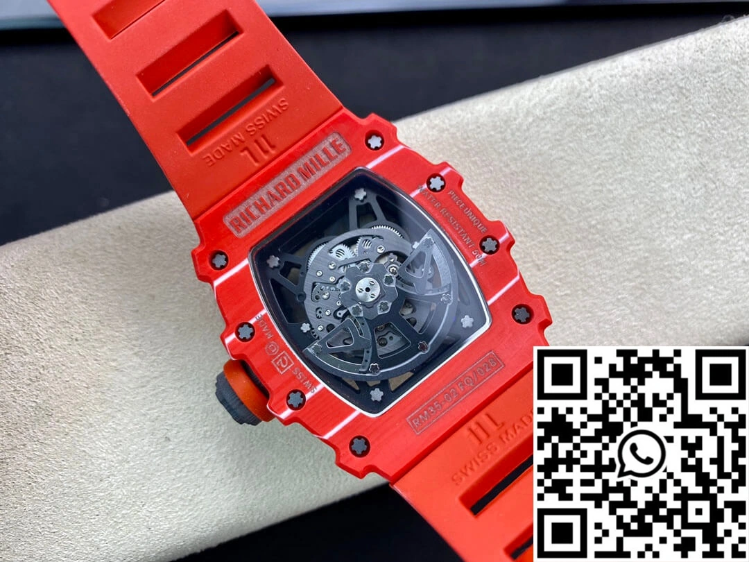 Richard Mille RM035-02 RM Factory Red Carbon Fiber Case Effortless 2375