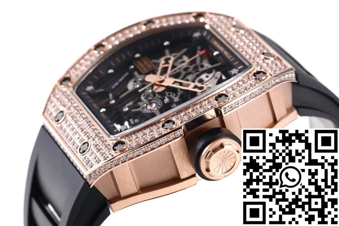SmoothTexture Richard Mille RM035 Americas KV Factory Diamond Skeleton Dial 2376