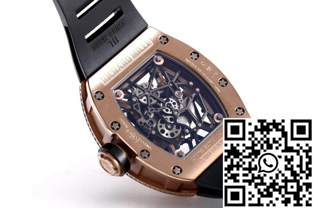 SmoothTexture Richard Mille RM035 Americas KV Factory Diamond Skeleton Dial 2376