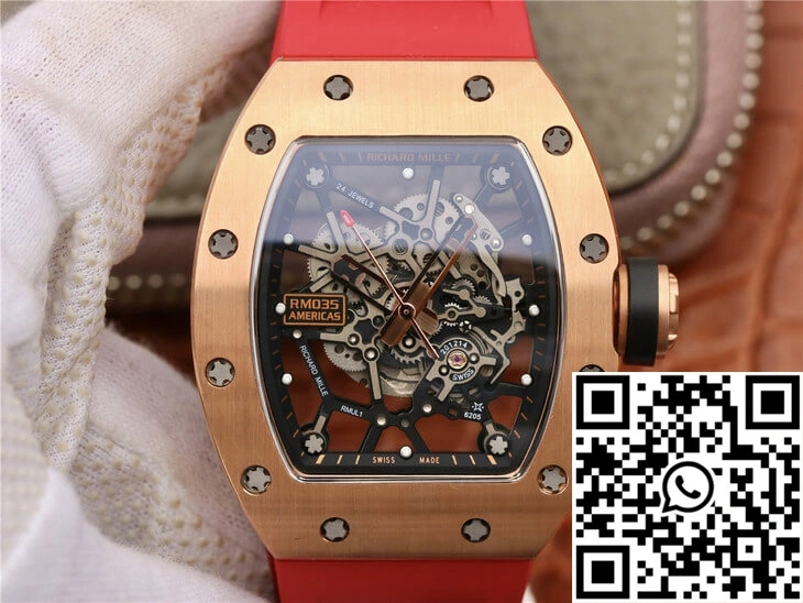 Cozy Richard Mille RM035 Americas KV Factory Rose Gold 2366