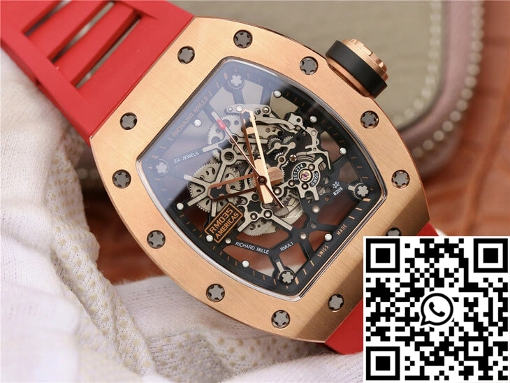 Cozy Richard Mille RM035 Americas KV Factory Rose Gold 2366