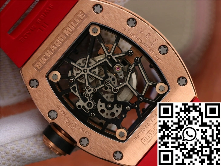 Cozy Richard Mille RM035 Americas KV Factory Rose Gold 2366