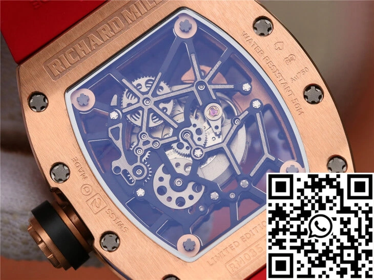 Cozy Richard Mille RM035 Americas KV Factory Rose Gold 2366