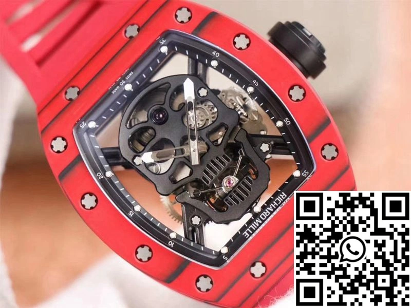 Richard Mille RM052-01 Tourbillon JB Factory Red Ceramic Affordable 2384