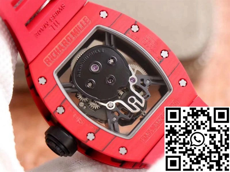 Richard Mille RM052-01 Tourbillon JB Factory Red Ceramic Affordable 2384