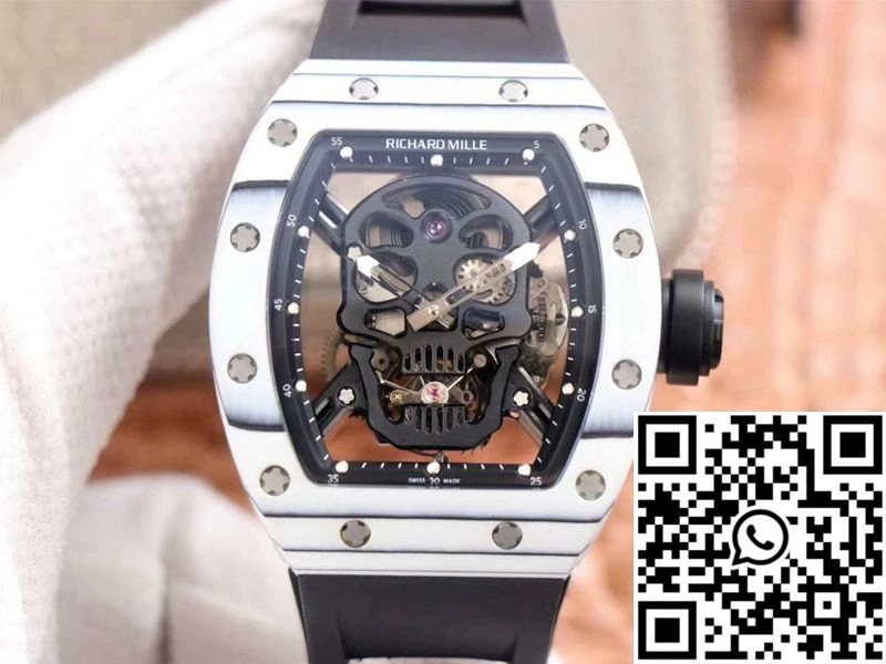 Richard Mille RM052-01 Tourbillon JB Factory White Ceramic GoodFit 2382