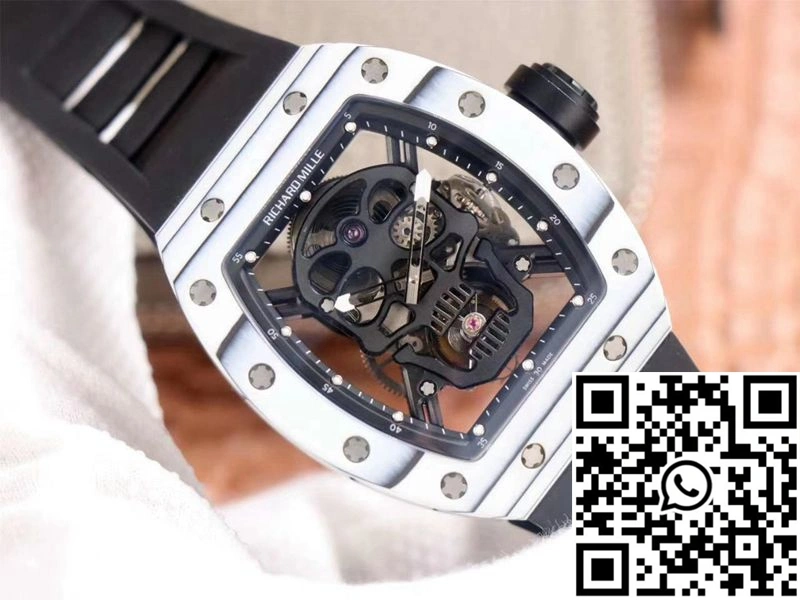 Richard Mille RM052-01 Tourbillon JB Factory White Ceramic GoodFit 2382