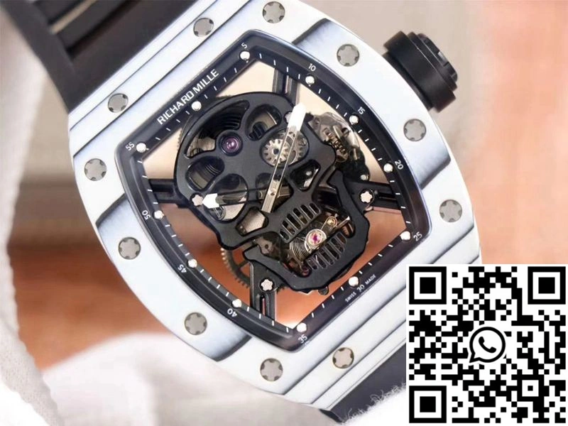 Richard Mille RM052-01 Tourbillon JB Factory White Ceramic GoodFit 2382