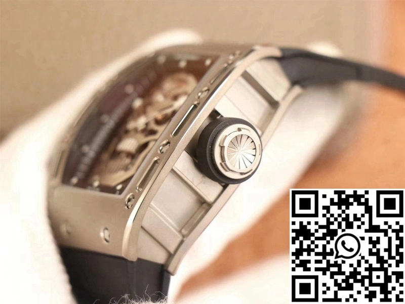 Richard Mille RM052 ZF Factory Silver Titanium Skull Dial TopPick 2383