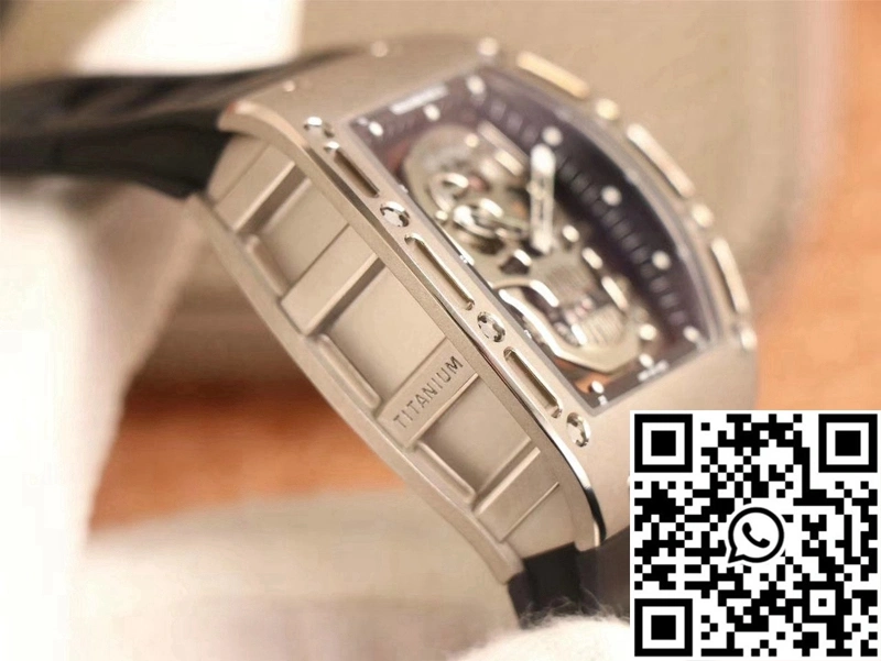 Richard Mille RM052 ZF Factory Silver Titanium Skull Dial TopPick 2383