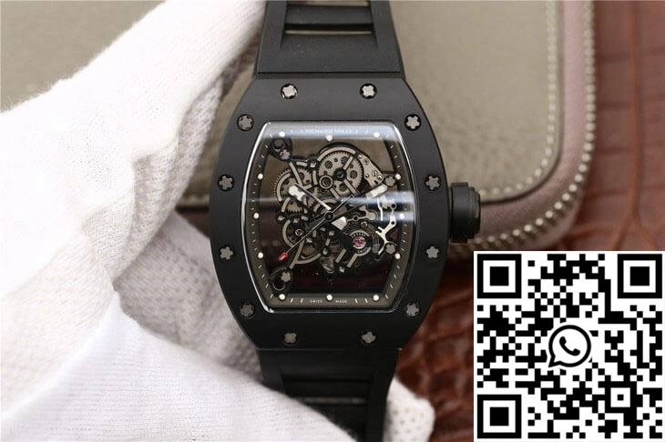 Richard Mille RM055 KV Factory Ceramics Black Strap Elegant 2423