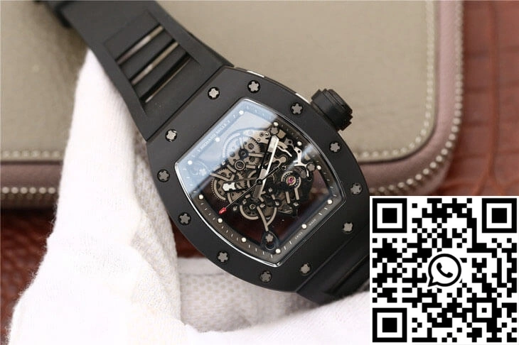 Richard Mille RM055 KV Factory Ceramics Black Strap Elegant 2423