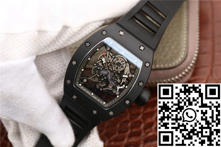 Richard Mille RM055 KV Factory Ceramics Black Strap Elegant 2423