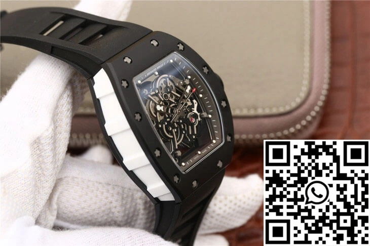 Richard Mille RM055 KV Factory Ceramics Black Strap Elegant 2423