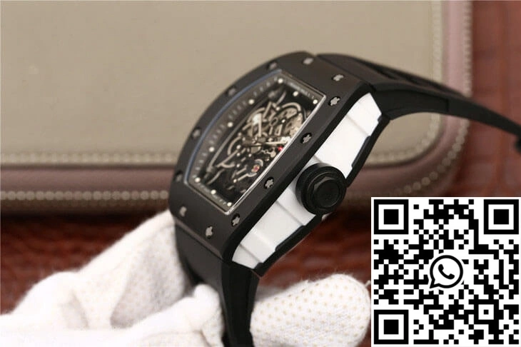 Richard Mille RM055 KV Factory Ceramics Black Strap Elegant 2423