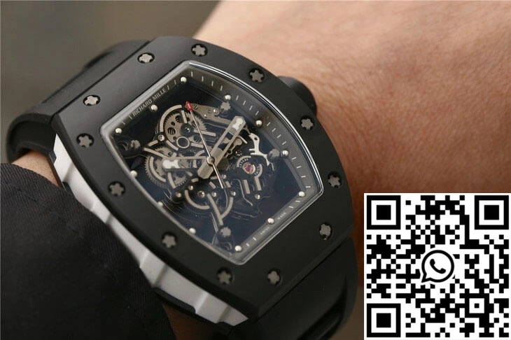 Richard Mille RM055 KV Factory Ceramics Black Strap Elegant 2423