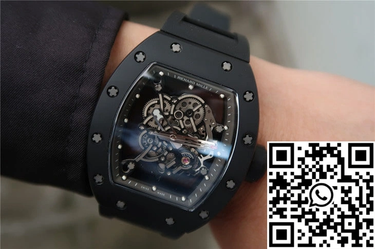 Richard Mille RM055 KV Factory Ceramics Black Strap Elegant 2423