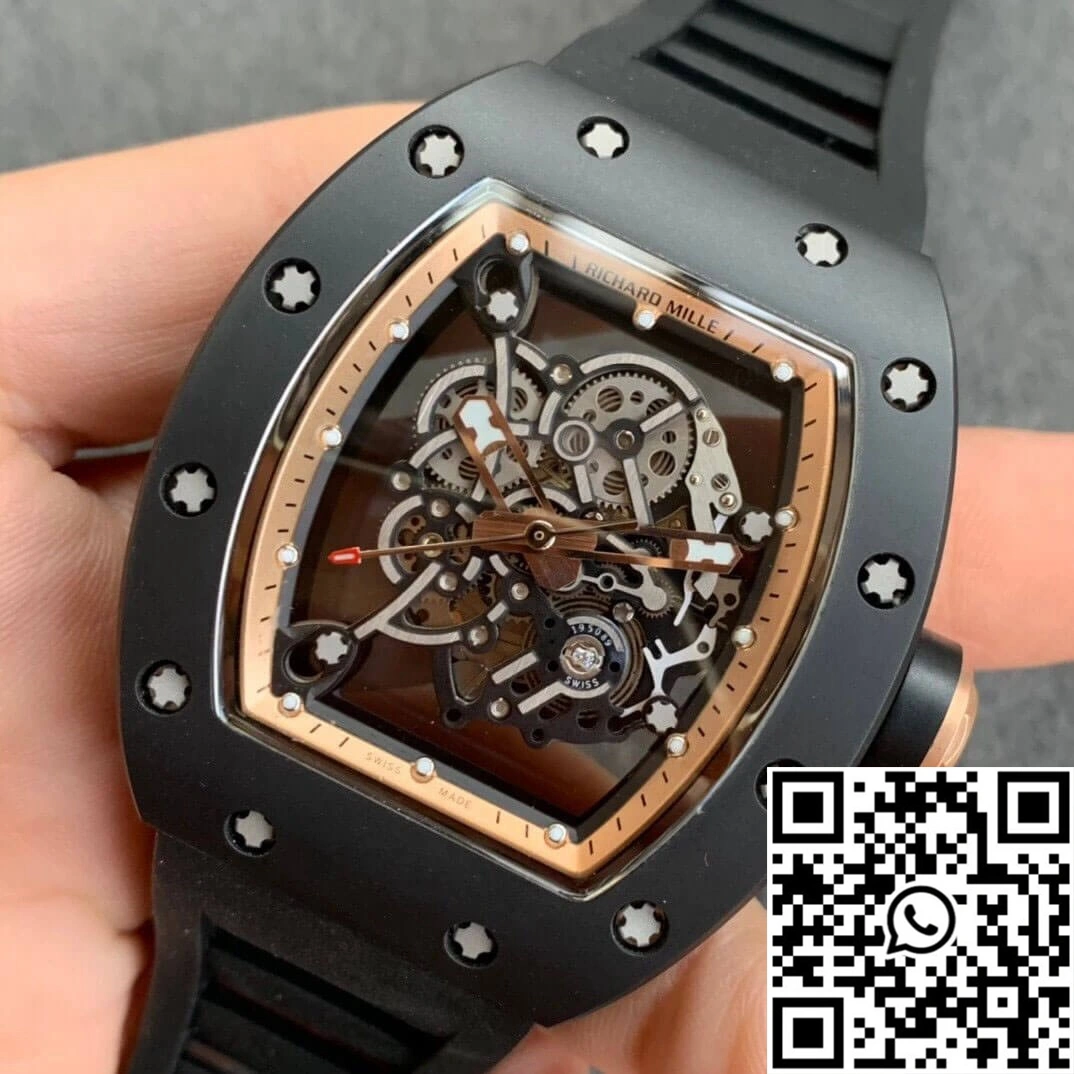 Richard Mille RM055 KV Factory V2 Black Ceramic ComfortFit 2417