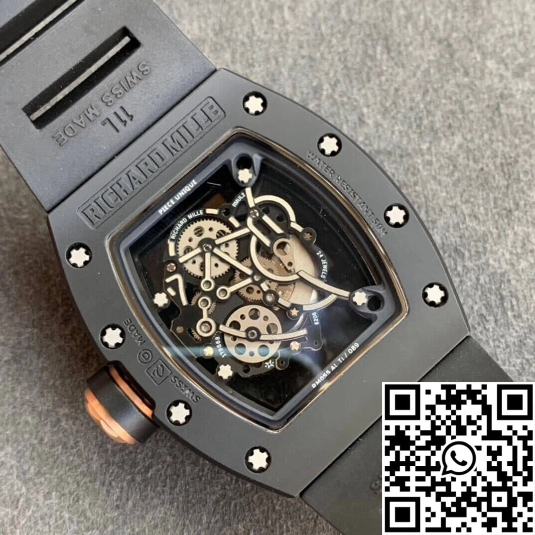 Richard Mille RM055 KV Factory V2 Black Ceramic ComfortFit 2417