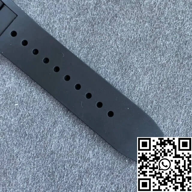 EasyCare Richard Mille RM055 KV Factory V2 Carbon Fiber Black Rubber Strap 2451