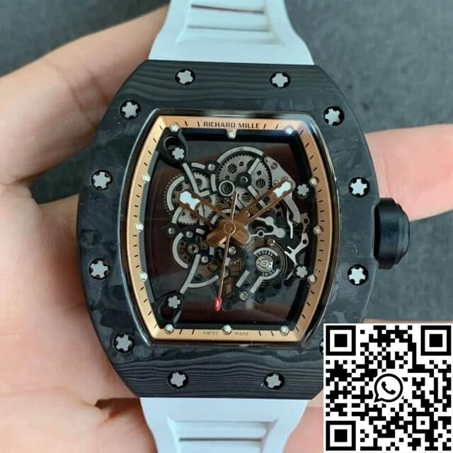 OnTrend Richard Mille RM055 KV Factory V2 Carbon Fiber Skeleton Dial 2421
