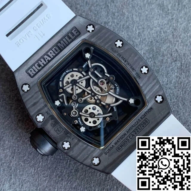 OnTrend Richard Mille RM055 KV Factory V2 Carbon Fiber Skeleton Dial 2421