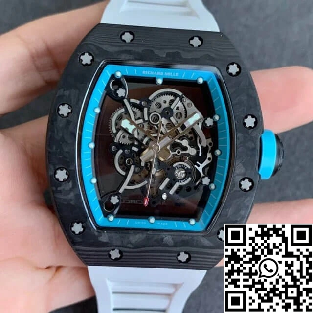 EyeCatching Richard Mille RM055 KV Factory V2 Skeleton Dial 2434