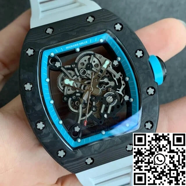 EyeCatching Richard Mille RM055 KV Factory V2 Skeleton Dial 2434
