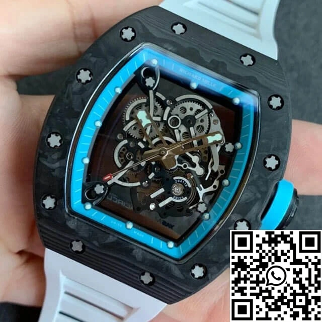 EyeCatching Richard Mille RM055 KV Factory V2 Skeleton Dial 2434