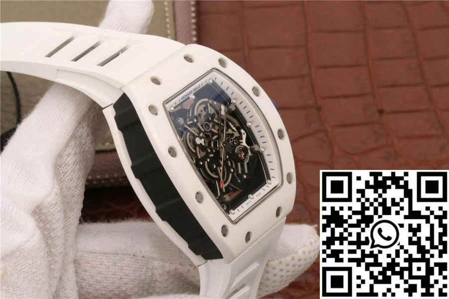 Richard Mille RM055 KV Factory White Ceramic Case OnTrend 2426