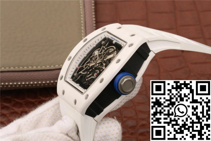 Richard Mille RM055 KV Factory White Ceramic Case OnTrend 2426