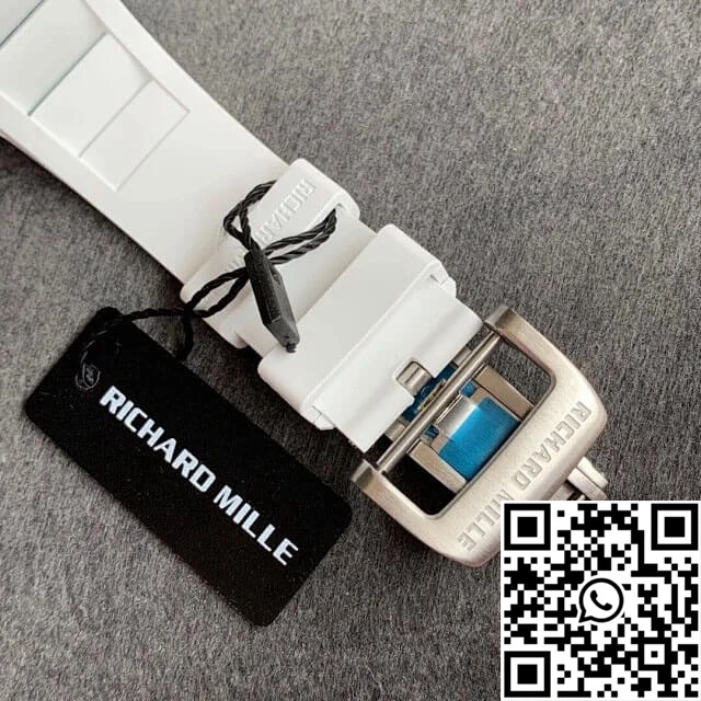 Richard Mille RM055 KV Factory White Ceramic Skeleton Dial Minimalist 2406