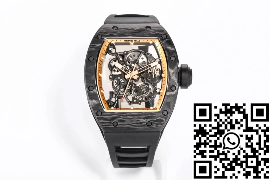 TimelessDesign Richard Mille RM055 NTPT BBR Factory Carbon Fiber Dial 2443