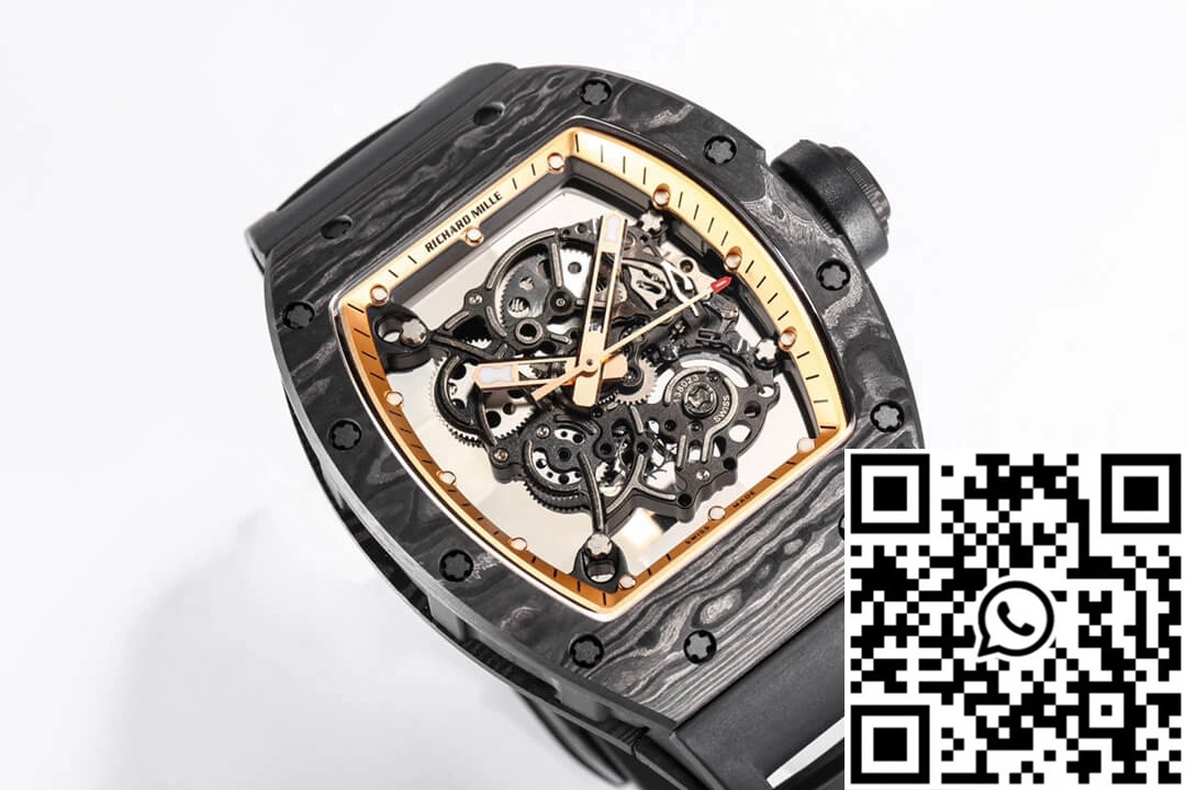 TimelessDesign Richard Mille RM055 NTPT BBR Factory Carbon Fiber Dial 2443