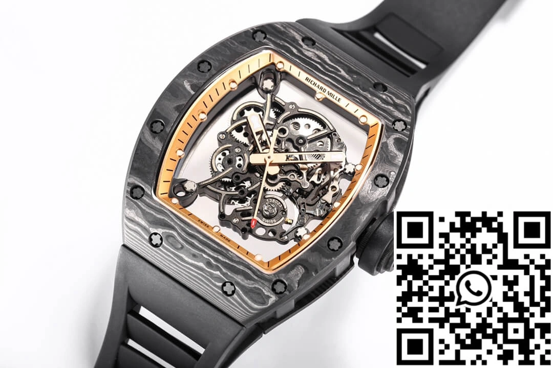 TimelessDesign Richard Mille RM055 NTPT BBR Factory Carbon Fiber Dial 2443