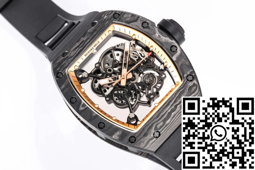 TimelessDesign Richard Mille RM055 NTPT BBR Factory Carbon Fiber Dial 2443