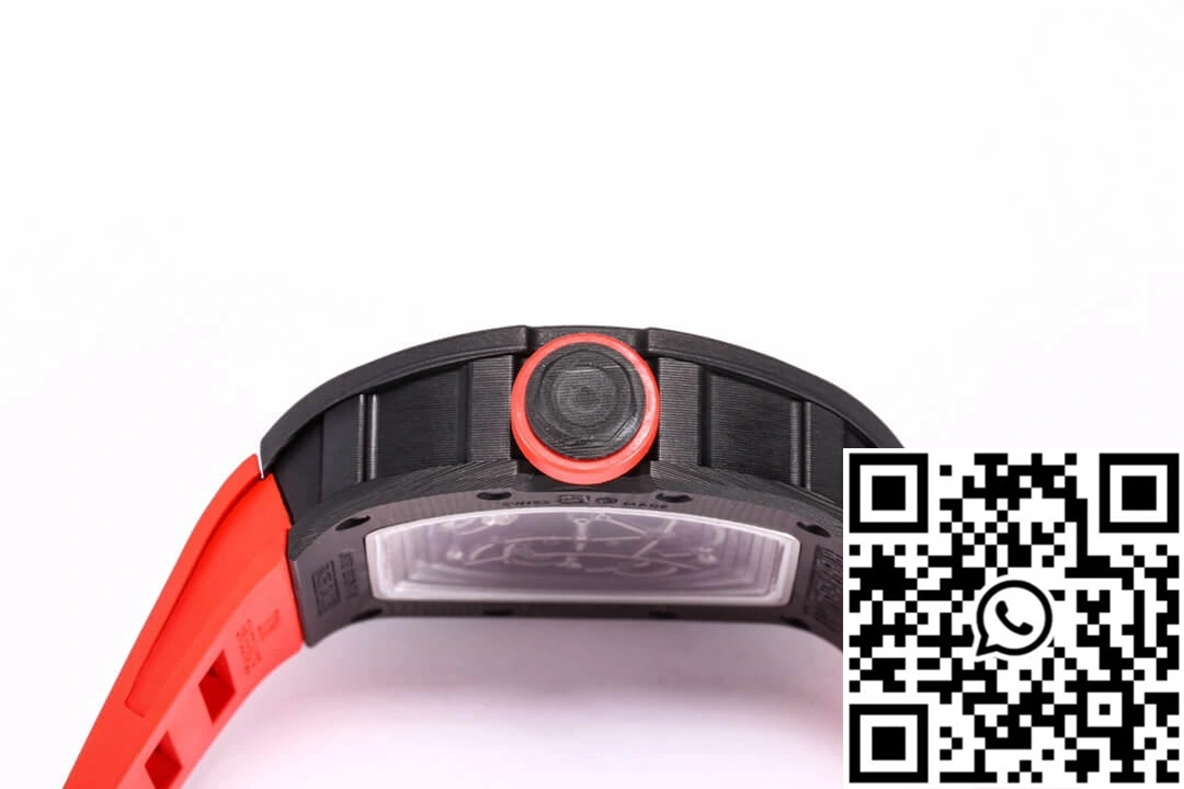 Thermal Richard Mille RM055 NTPT BBR Factory Carbon Fiber Red Strap 2428