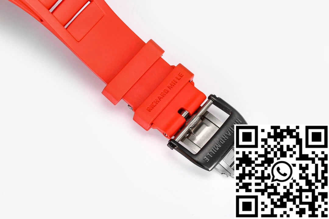 Thermal Richard Mille RM055 NTPT BBR Factory Carbon Fiber Red Strap 2428