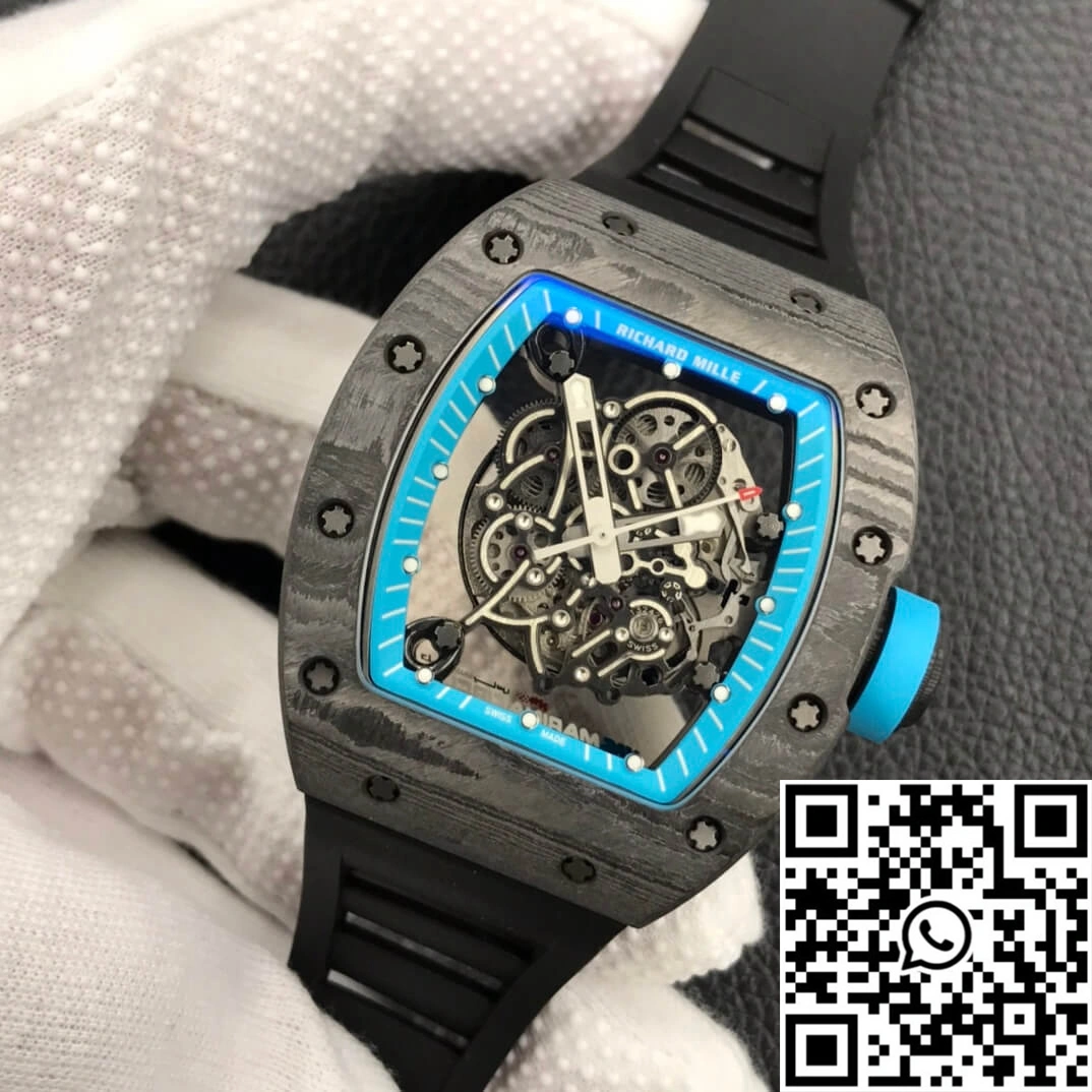 Richard Mille RM055 ZF Factory Carbon Fiber Case Refined 2452