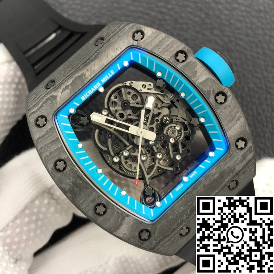 Richard Mille RM055 ZF Factory Carbon Fiber Case Refined 2452