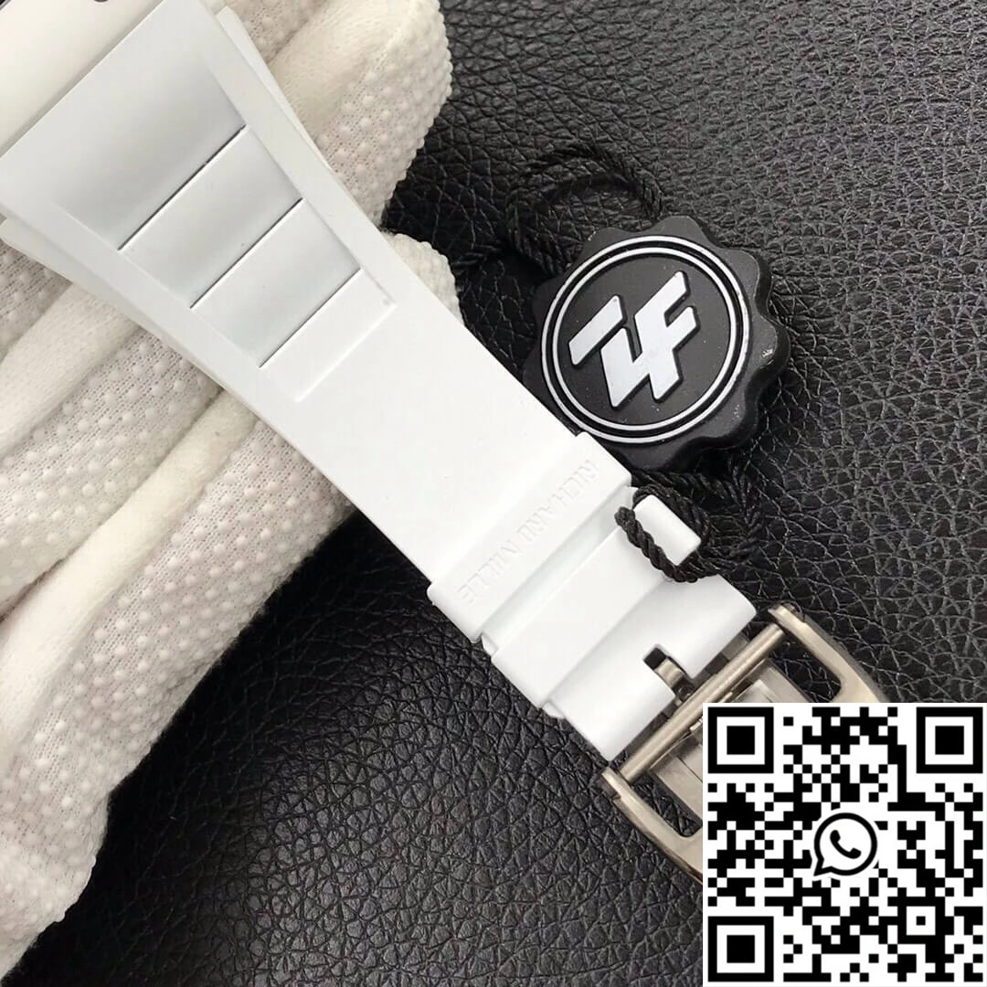 Lightweight Richard Mille RM055 ZF Factory White Ceramic 2420