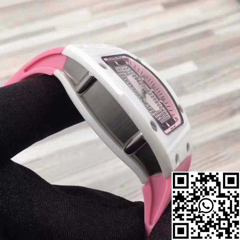 Compact Richard Mille RM07 Ladies Pink Dial with Diamonds 2456
