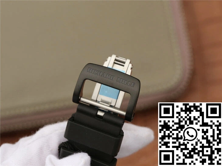 Comfortable Richard Mille RM11-03 KV Factory Black Carbon Fiber Case 2458