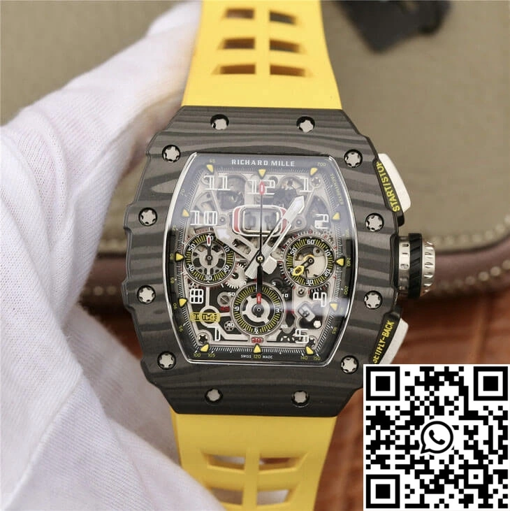 Richard Mille RM11-03 KV Factory Carbon Fiber Case SportInspired 2469