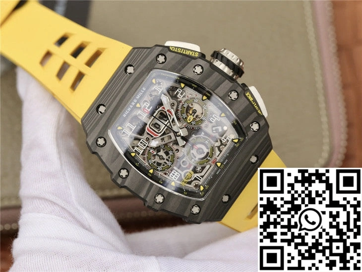 Richard Mille RM11-03 KV Factory Carbon Fiber Case SportInspired 2469