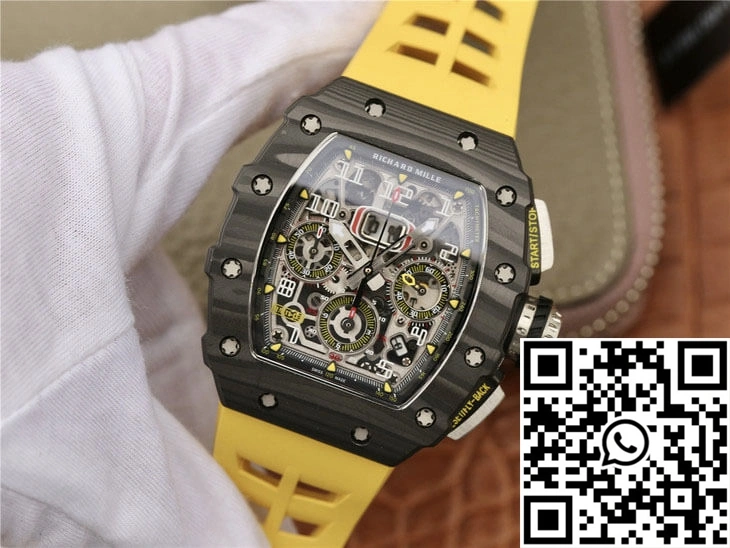 Richard Mille RM11-03 KV Factory Carbon Fiber Case SportInspired 2469