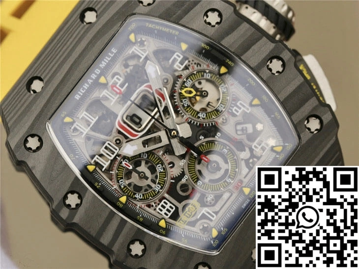 Richard Mille RM11-03 KV Factory Carbon Fiber Case SportInspired 2469