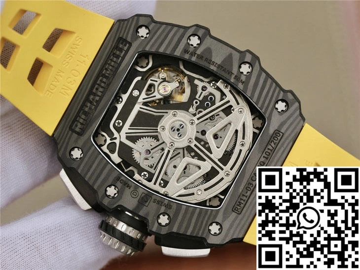 Richard Mille RM11-03 KV Factory Carbon Fiber Case SportInspired 2469